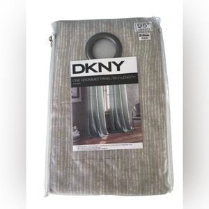 DKNY Parkside Curtain With Grommets 95” One Panel